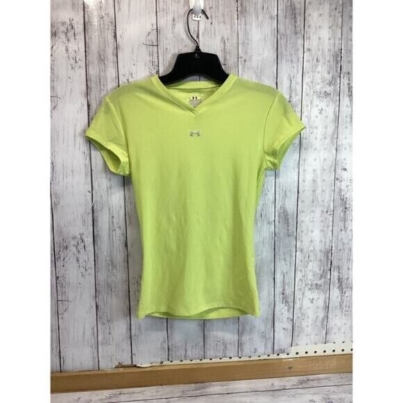 Grandpa mob wife clean girl office fairy core UNDER ARMOUR Short Sleeve Medium - Picture 1 of 4